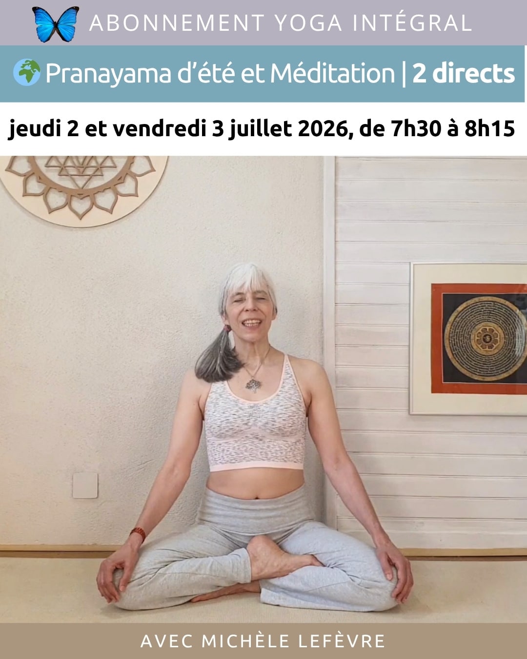 12 2026 07 ABONNEMENT YNP Direct Pranayama d'été et Méditation