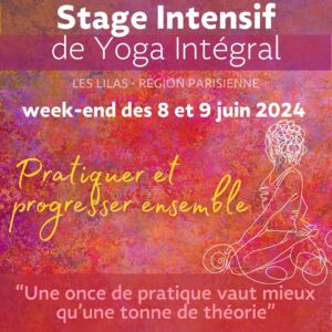 2024 06 - Stage de Yoga Intégral Intensif