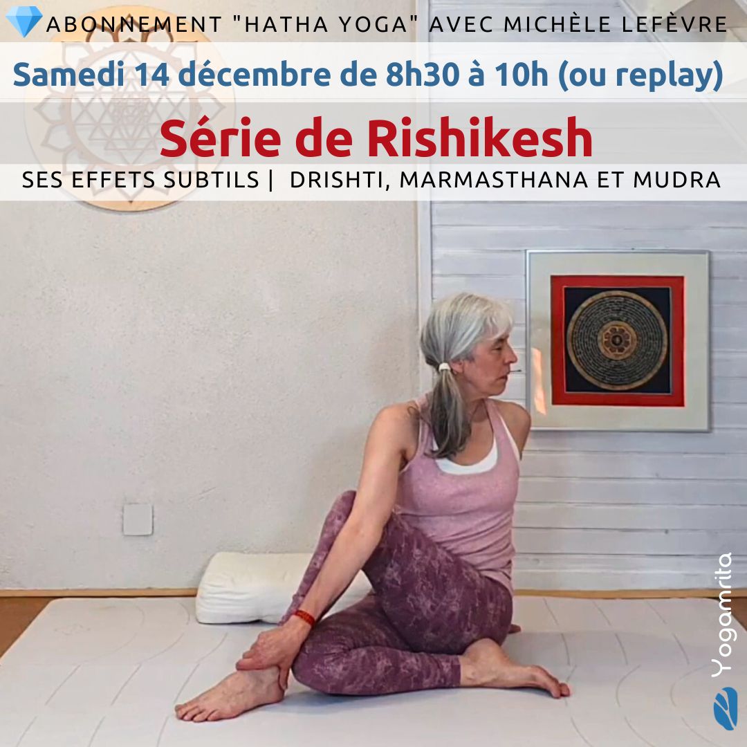 Abonnement Hatha Yoga Yogamrita Yoga chez Soi décembre 2024