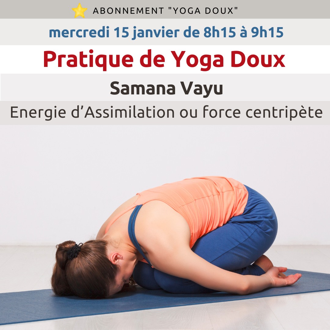 Abonnement Yoga Doux Balasana