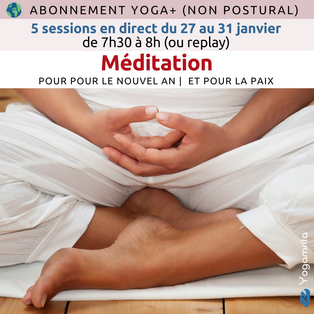 Abonnement Yoga + non postural - Méditation