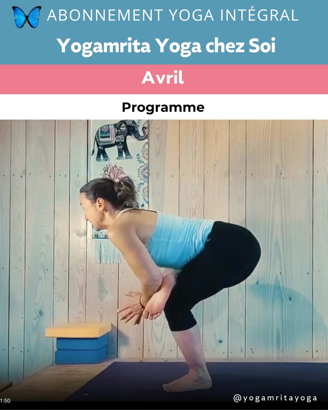 ABONNEMENT Yoga Intégral avril 2026
