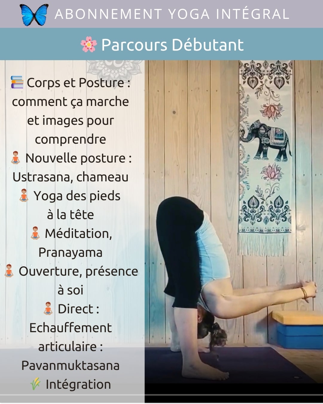2026 04 ABONNEMENT Yoga Intégral - Parcours Débutant