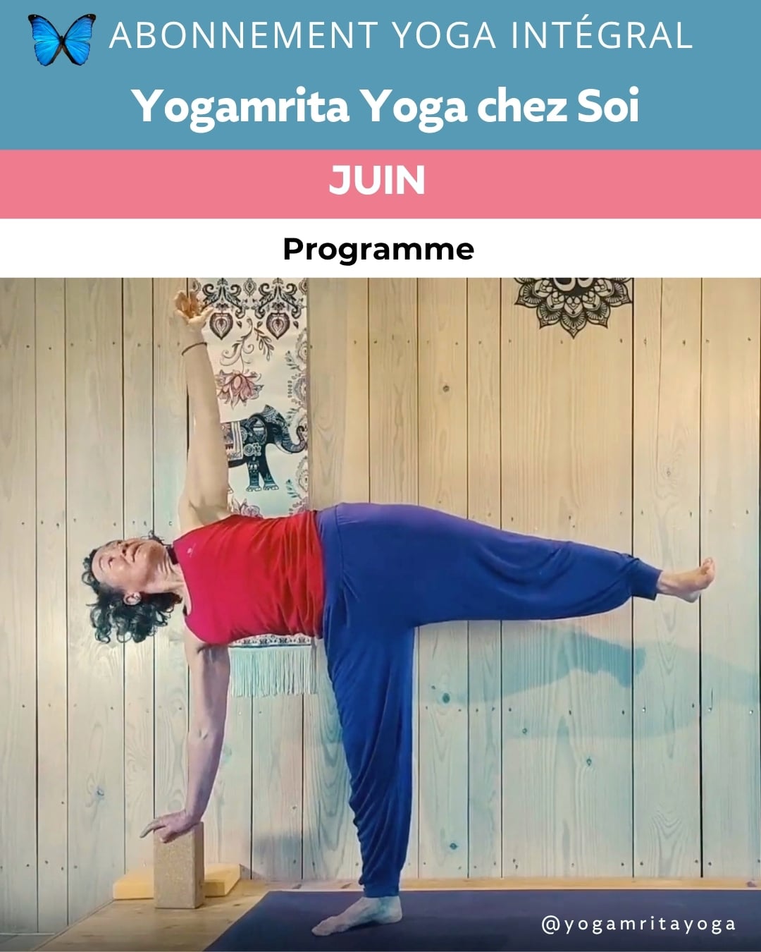 Abonnement Yoga Intégral juin 2026