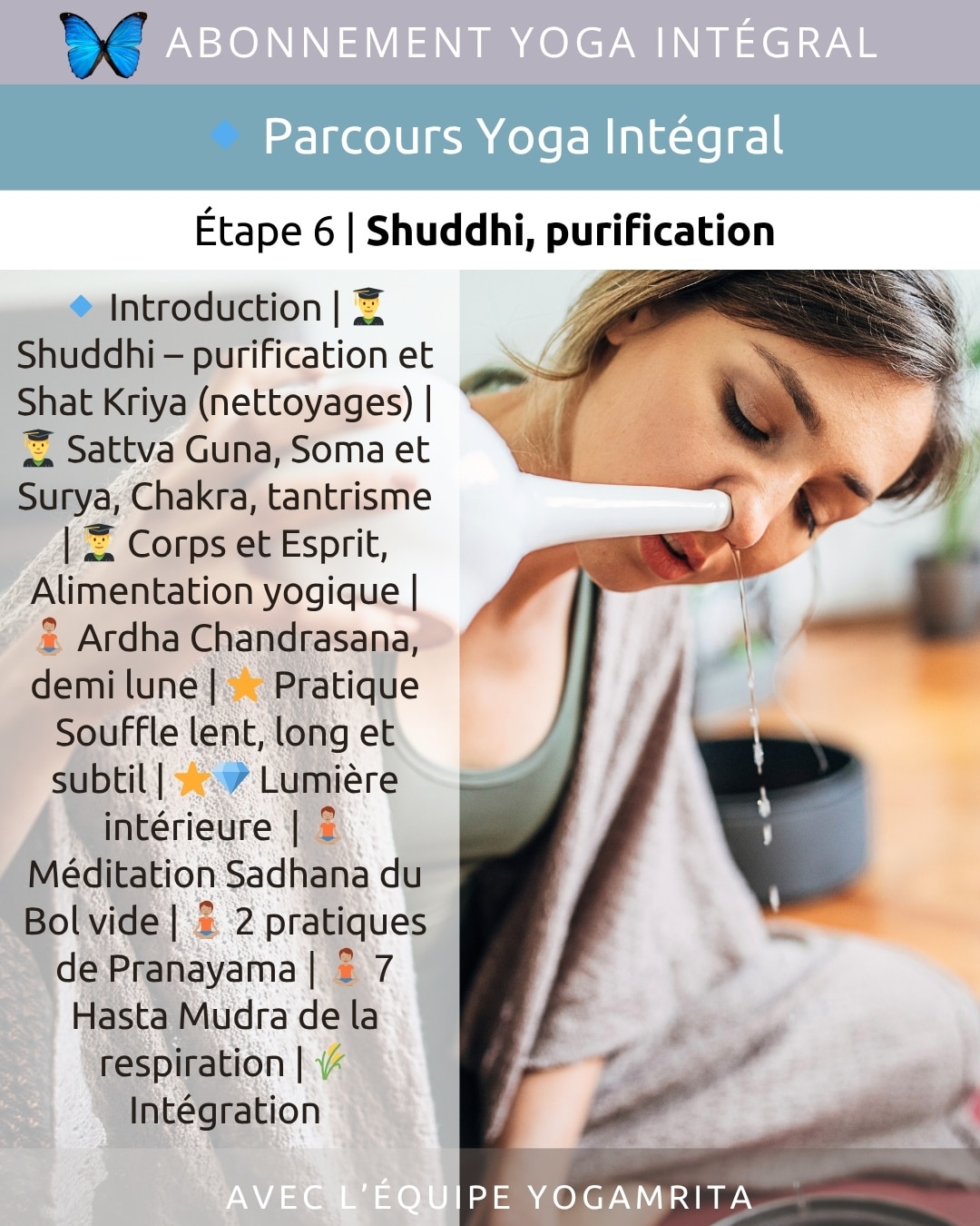 Abonnement Yoga Intégral Parcours Shuddhi Purification