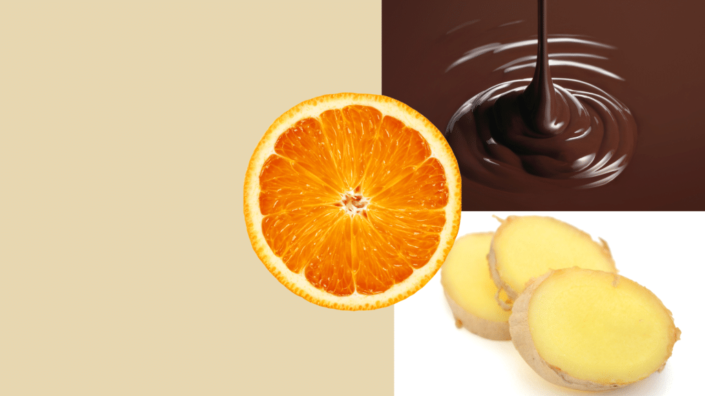 Flan au chocolat parfumé