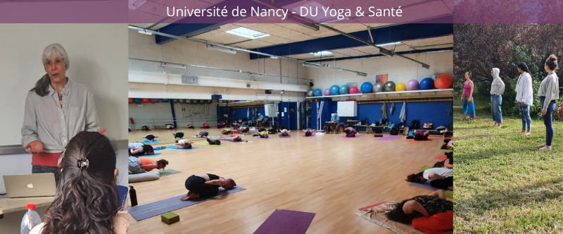 Interventions Yogamrita DU Yoga et Santé Université de Nancy 1