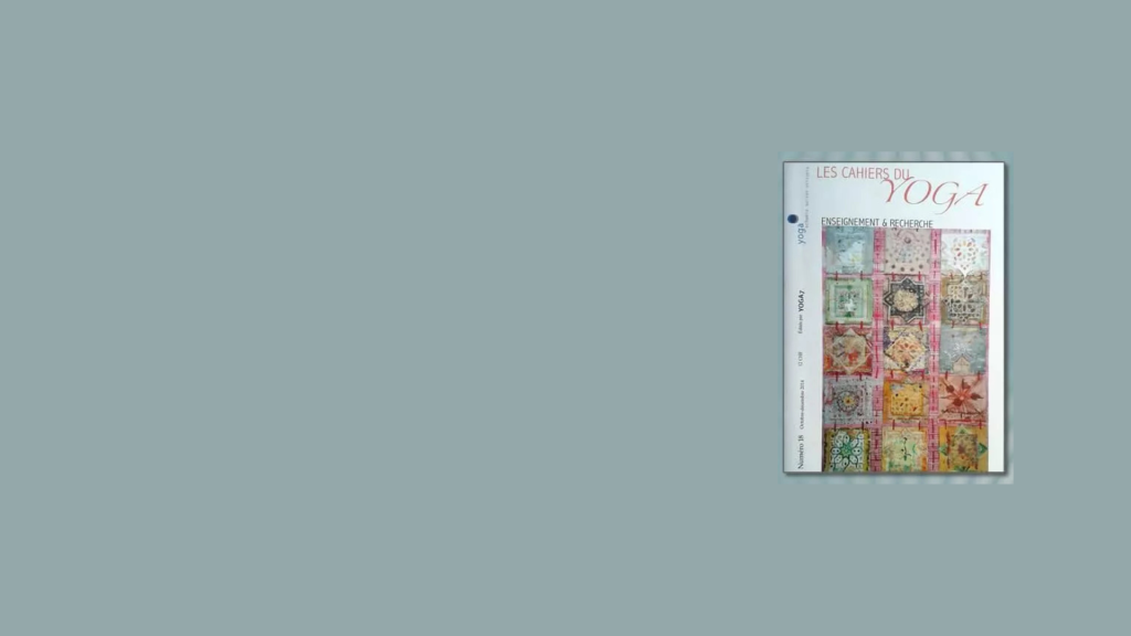 Le Cahier du Yoga n° 18