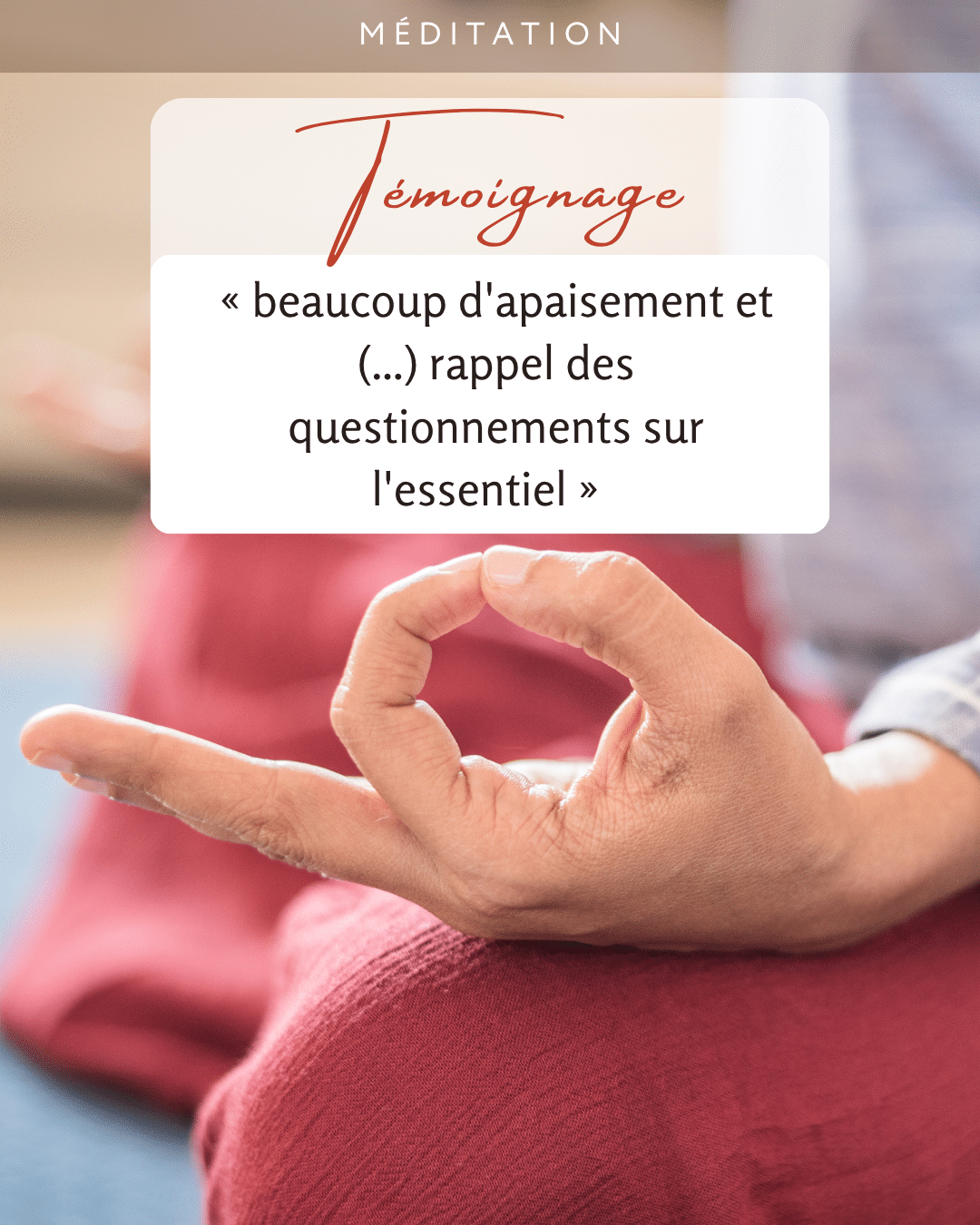 Méditation en ligne