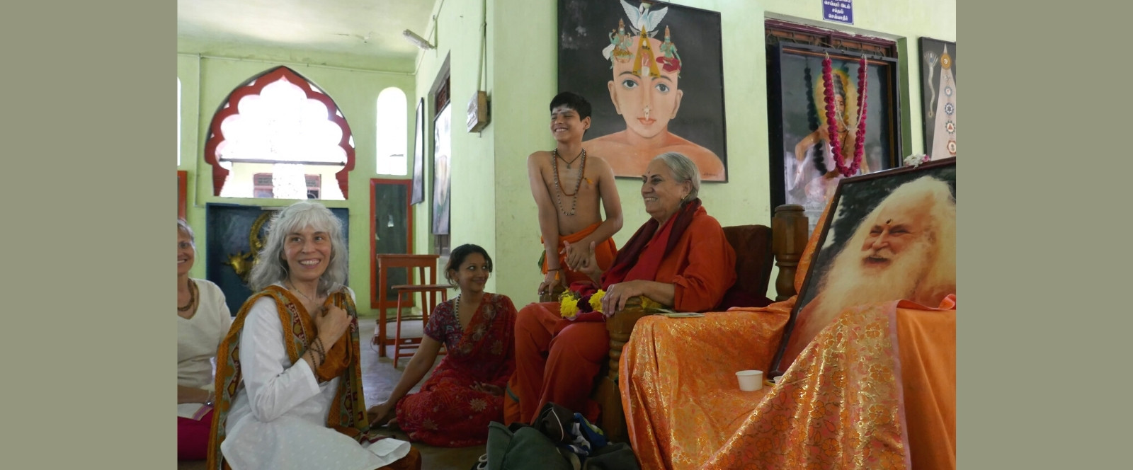 Rencontres précieuses : Swami Gitananda et ses proches