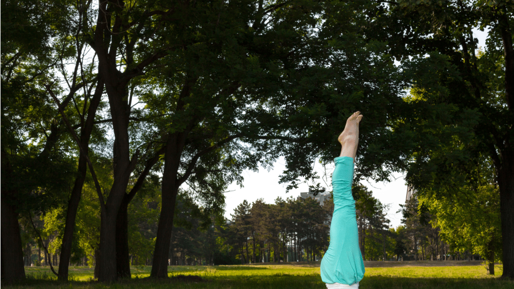 Sarvangasana et Viparita Karani: Variations