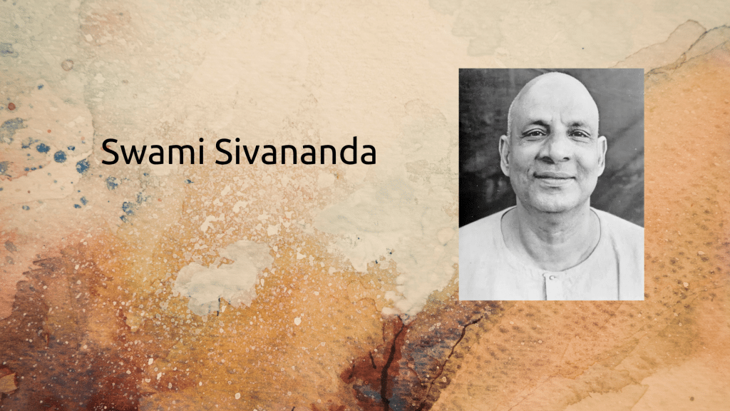Swami Sivananda