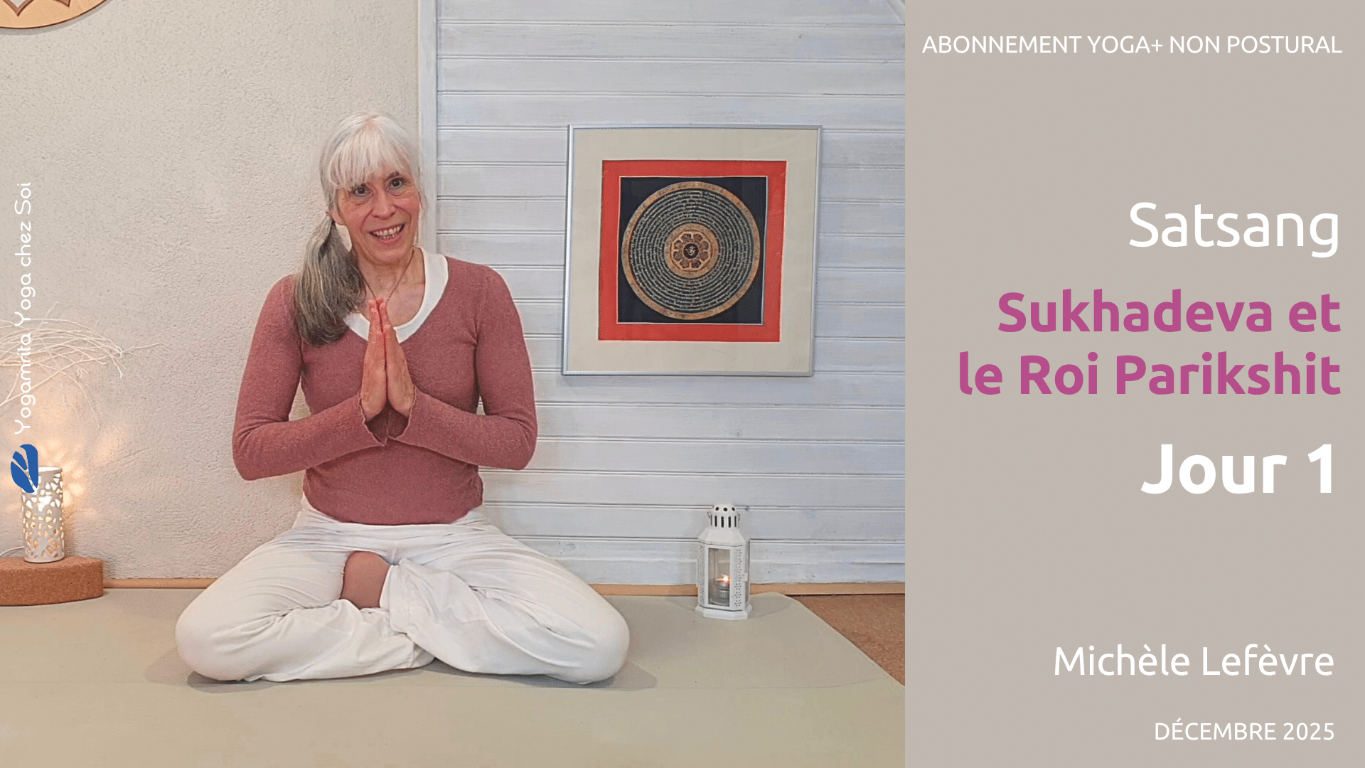 cours de yoga gratuit pariksit et sukadev jour1