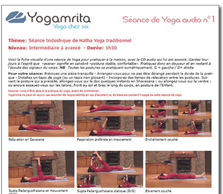 Fiche d’une séance de yoga (pdf)