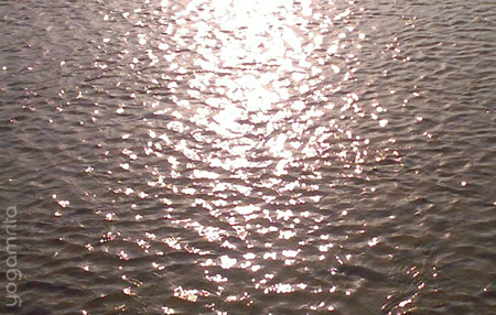 sable eau reflet soleil