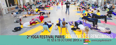 Yoga Festival à Paris du 11 au 13 octobre 2013