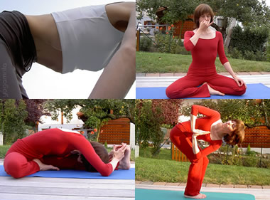 Séance intermédiaire de yoga